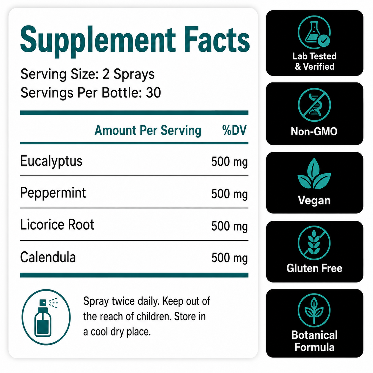 Valora™ Lung Cleansing Spray
