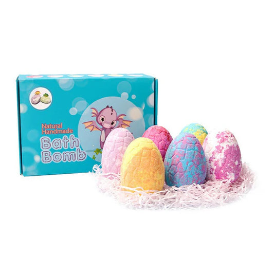6-Piece Dinosaur Surprise Toy Bath Bomb Set