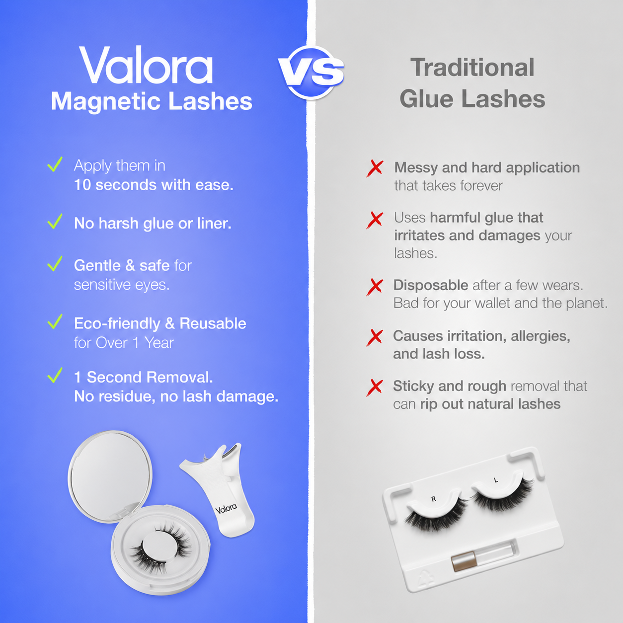 Valora SnapLash™ Magnetic Lashes